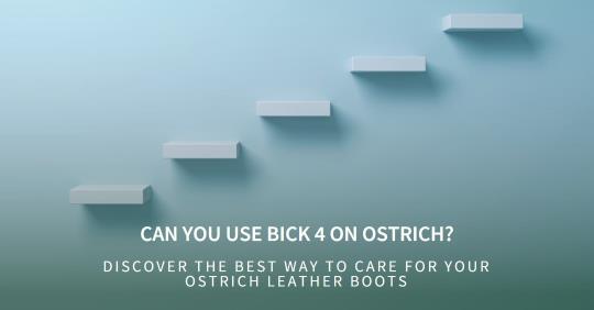 can you use bick 4 on ostrich?