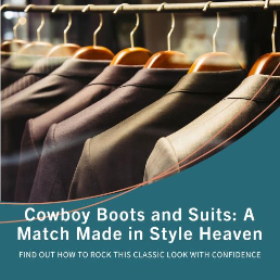 can you wear cowboy boots with a suit?